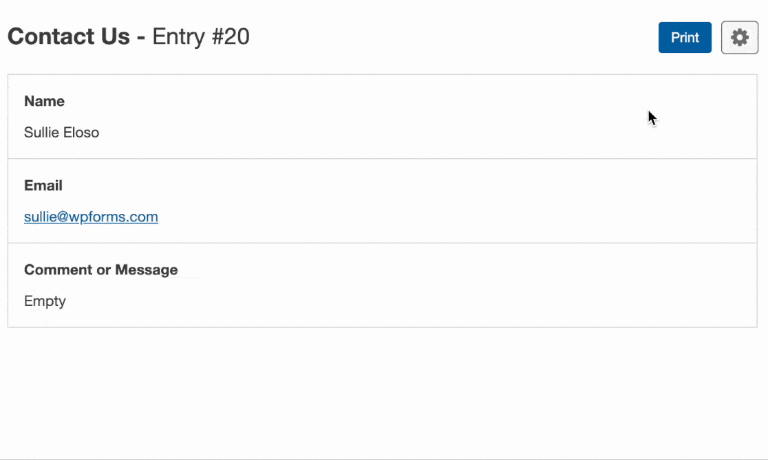 Hide Empty Fields Hide empty fields