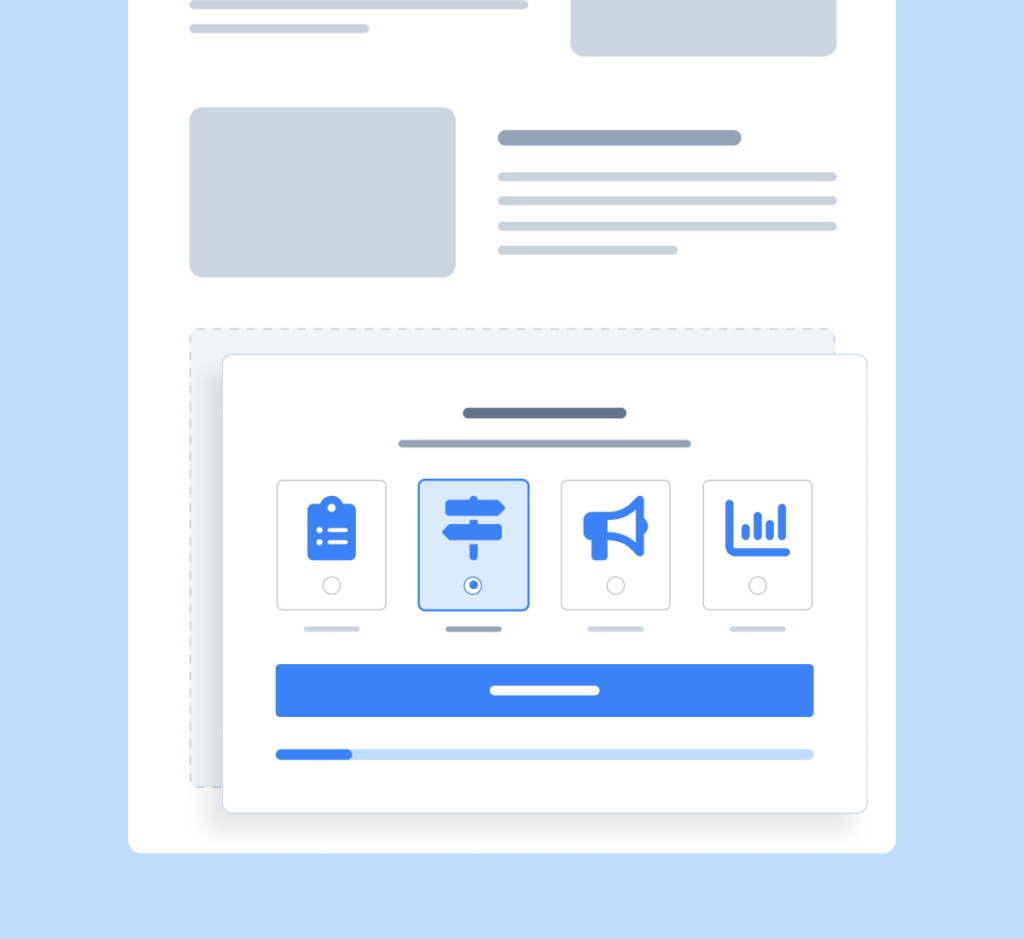 Illustration of Embedding a Lead Form on a Webpage - WPForms Illustration of embedding a lead form on a webpage