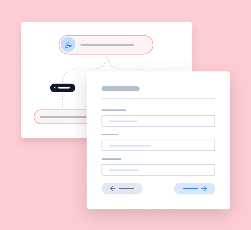 Illustration of Stripes Increased Flexibility and Control Features - WPForms Illustration of Stripe's increased flexibility and control features