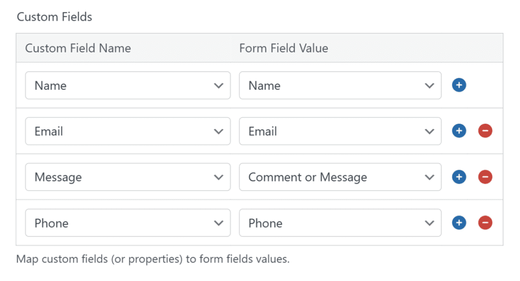 notion-addon-field-mapping - WPForms Mapping custom fields to Notion