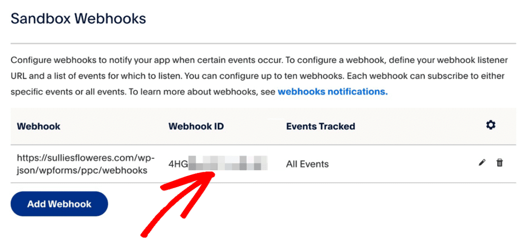 copy-webhook-id - WPForms