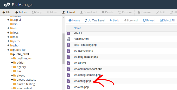 Fix Errors On Your Site Quickly And Easily With WordPress Debug Mode 6 wp-config file for WordPress Debug Mode