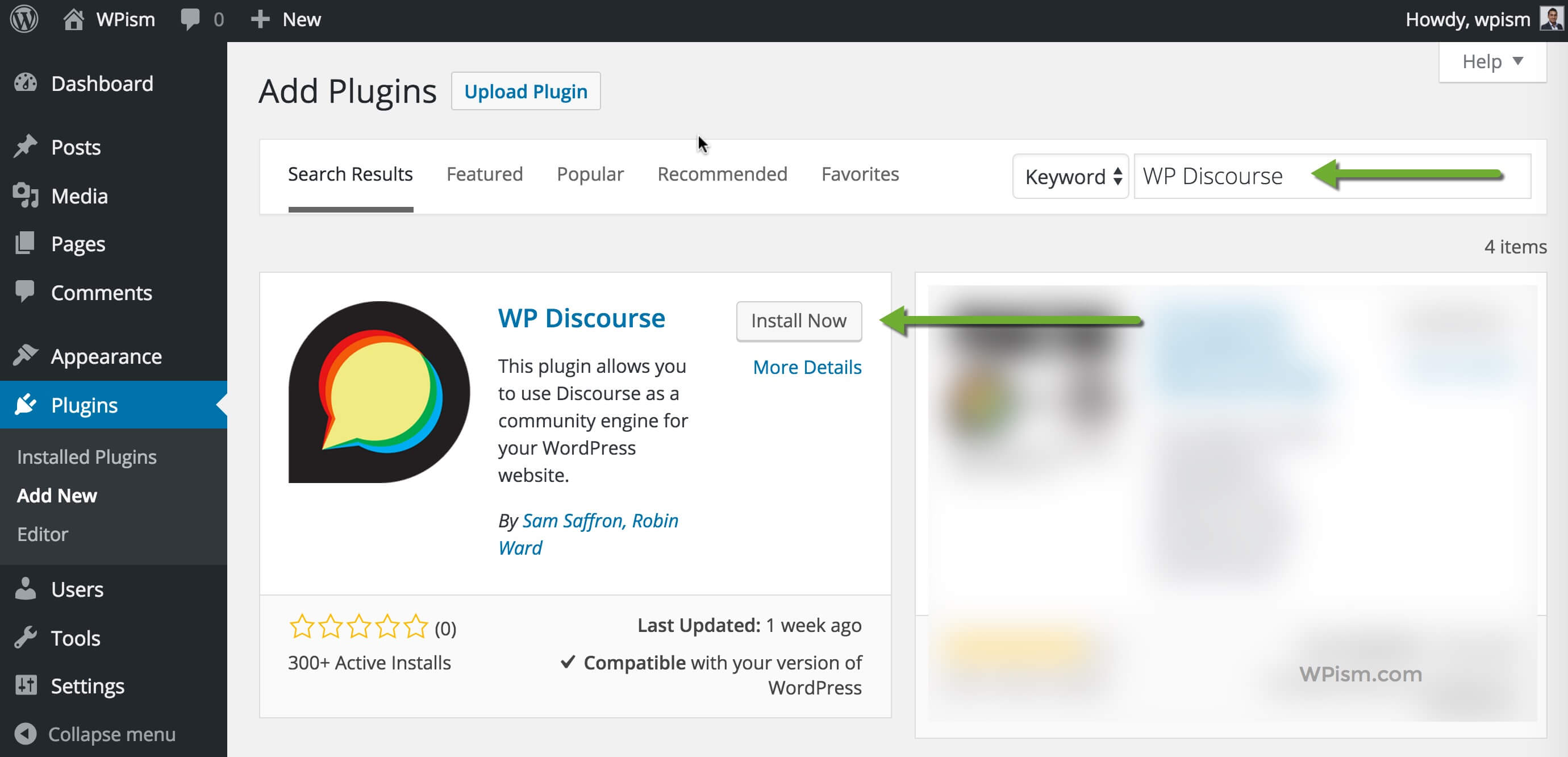 How To Integrate Discourse Forum With WordPress: 2026 Guide 3 Discourse WordPress Plugin Search