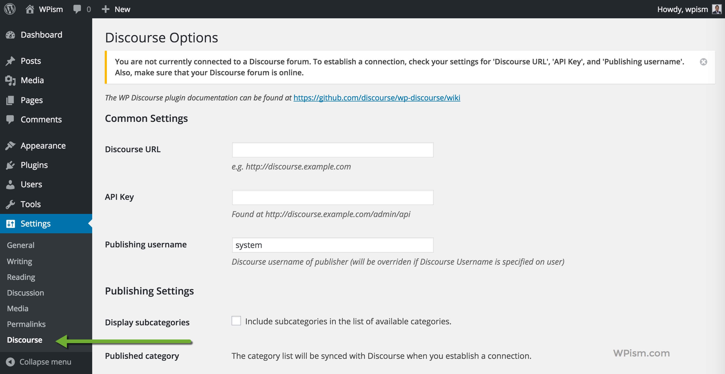 How To Integrate Discourse Forum With WordPress: 2026 Guide 4 Discourse WordPress Plugin settings