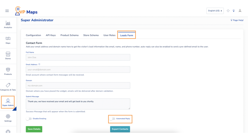Wp Maps Lead Forms &Amp; Automatic Reply: Increase Conversions &Amp; Save Time 1 Wp Maps Lead Forms