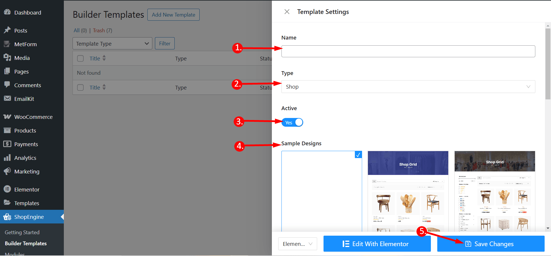 Create a shop page with ShopEngine, a shop page builder