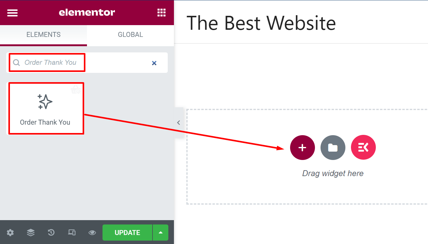 comment ajouter une commande merci pour woocommerce