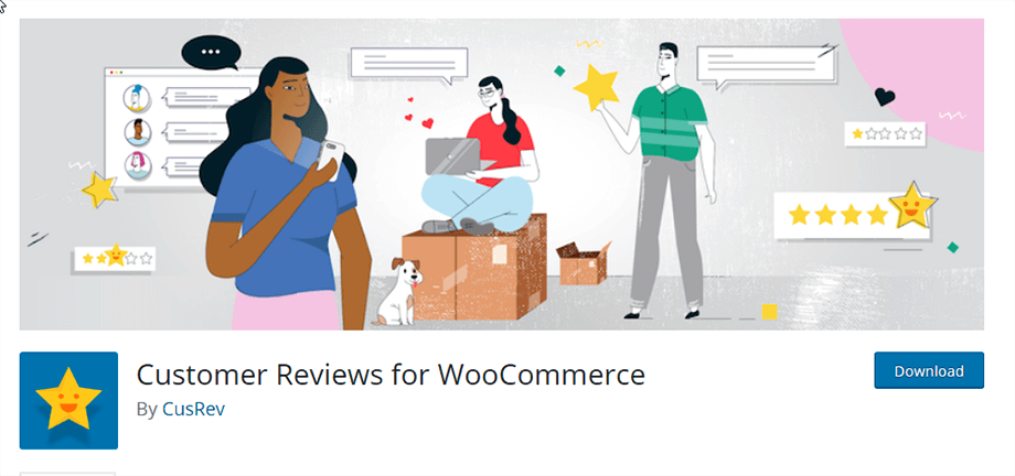 Kundenrezensionen für wooCommerce