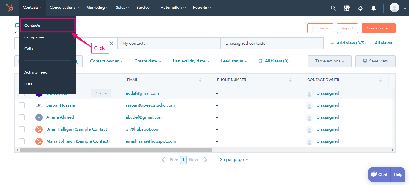 Integration of MetForm with HubSpot