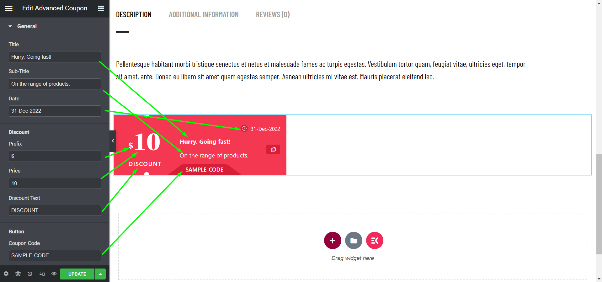 Lägg till en avancerad kupongwidget på din WordPress-webbplats och öka din försäljning enkelt.