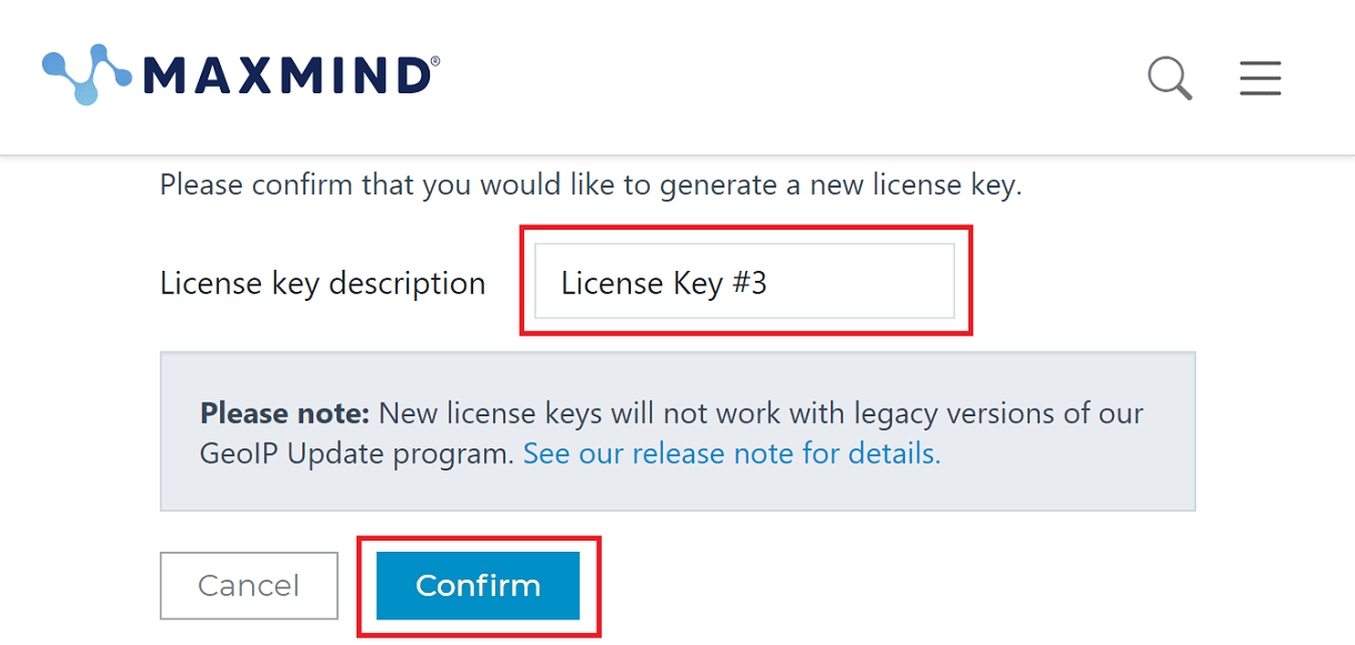 license key label
