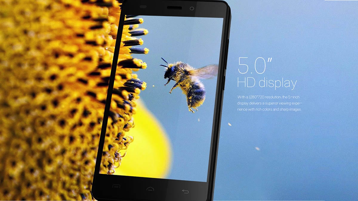 DOOGEE X5 screen