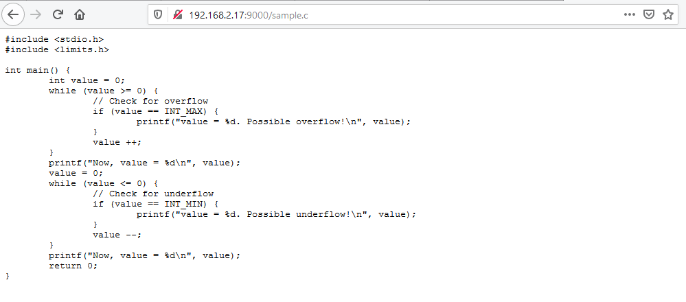 Python Http Server File