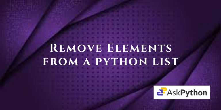 Remove Elements Python List Featured Image