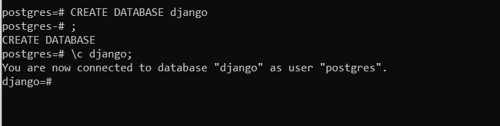 Django DB