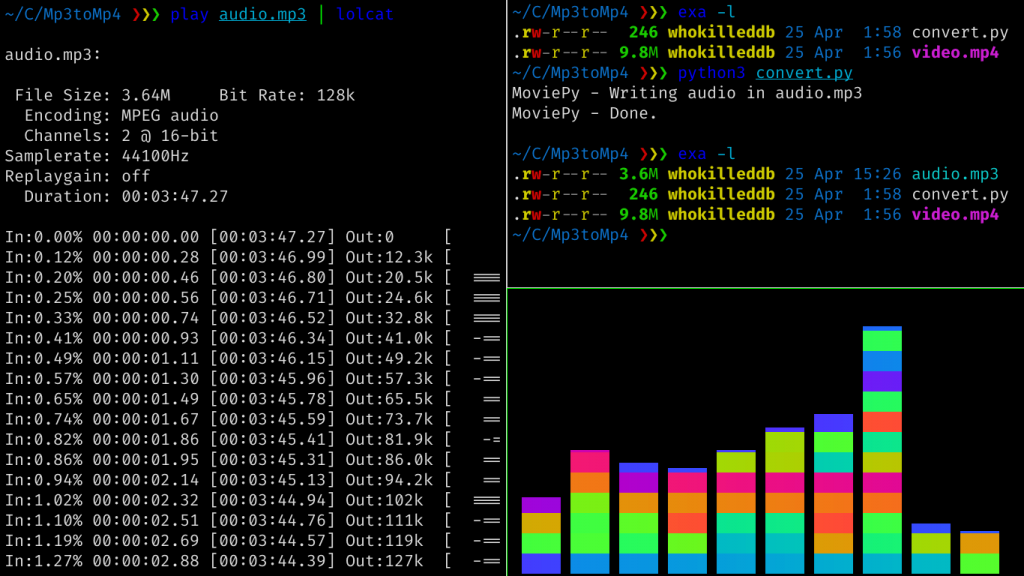 Playing The Extracted Audio