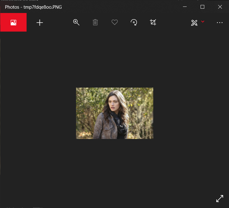 Thumbnail Output Image