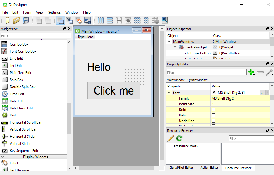 New Layout Of The App