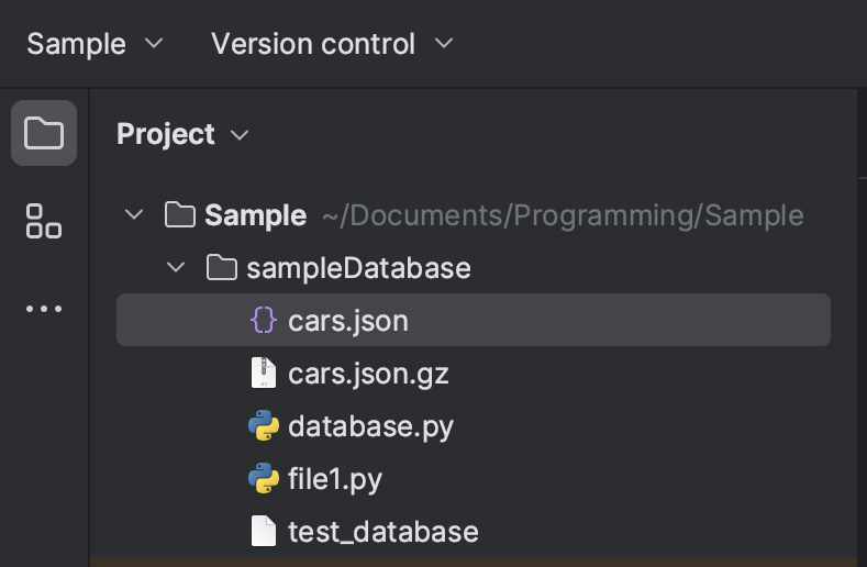 Json Compressed Directory