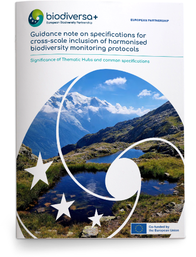 Guidance note on specifications for cross-scale inclusion of harmonised biodiversity monitoring protocols