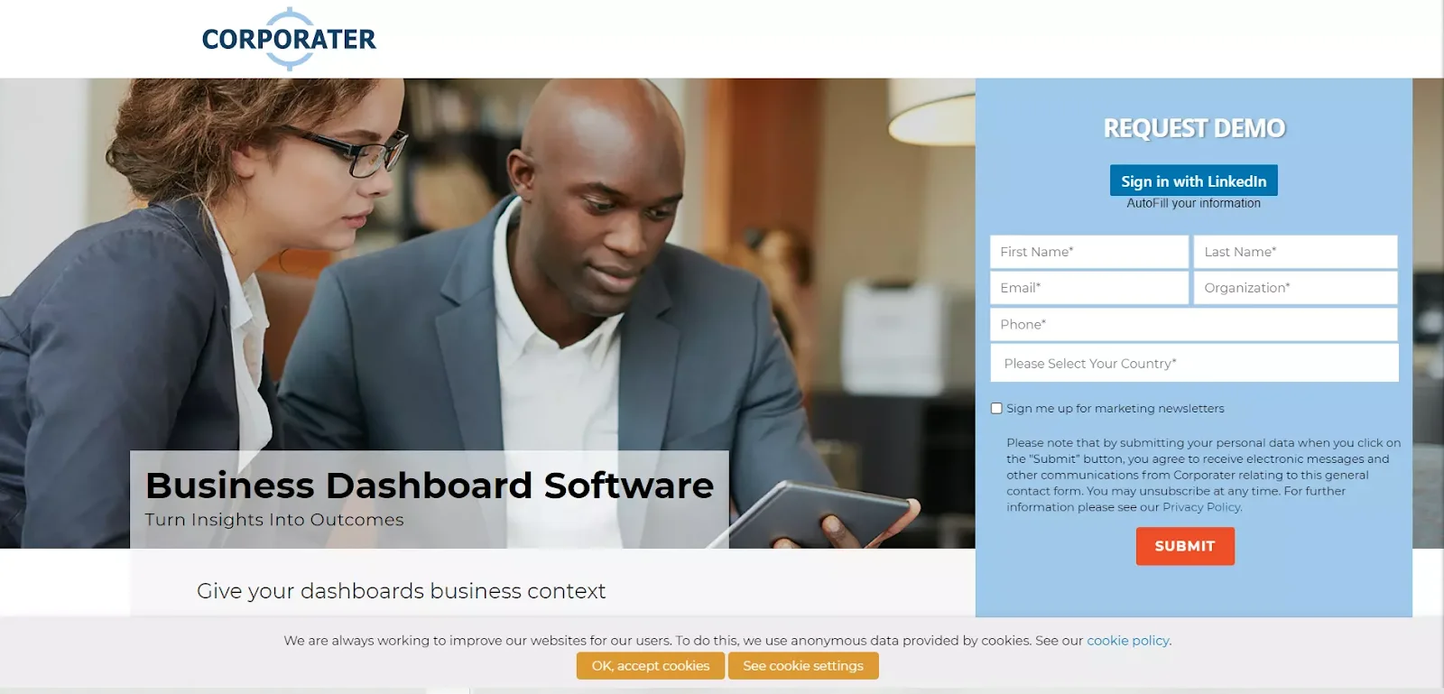 Corporater Business Management Platform