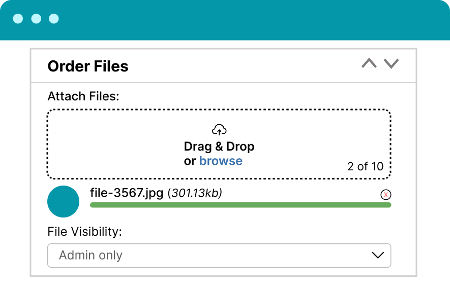 Woo Order Files - File Upload