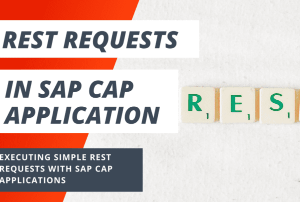 Ausführen von einfachen REST-Anfragen mit SAP CAP-Anwendungen