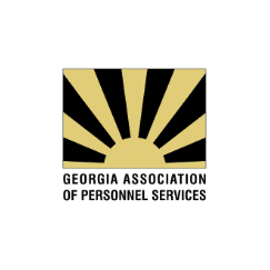 Georgia Association of Personnel Services Georgia association of personal services logo designed by Crelate.