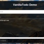 Simple Todo List Web App with Javscript and localStorge
