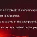 Creating A Fullscreen Video Background With Pure JS – background-video
