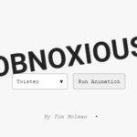5 Amzing CSS Animations – Obnoxious.CSS