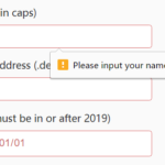 Custom HTML5 Form Validation Library – Ok.js
