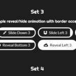 Animated/Interactive Web Button Library – Hover-Buttons