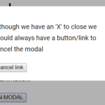 Flexbox Based Responsive Modal
