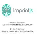 Device And Browser Fingerprint Generator – imprint.js