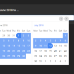 Flexible Date Range Picker With Moment.js – lightPick.js