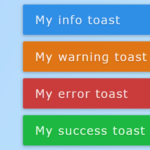 Sliding Toast Notification Plugin With Pure JS – Toasteo