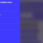 Sliding Drawer Navigation With Blur Effect – Pushbar.js