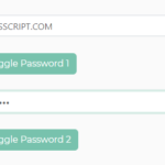 Display/hide Password Characters On Click – show-password.js