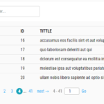 Create Pagination And Filter For HTML Table – Ligne PaginateJs