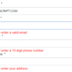 Validate Form Fields Using Regex And Required Attribute – Coriander
