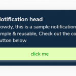 Reusable Toast-like Notification Box In Vanilla JavaScript – Foxx.js