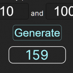 Random Number Picker In Vanilla JavaScript