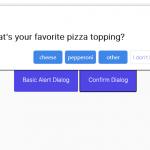 Rich Text Browser Alert & Confirm Dialog – alert4html.js