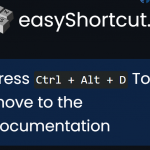 Create Custom Keyboard Shortcuts With The easyShortcut.js Library
