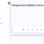 Responsive Collapsible Side & Tab Navigation In JavaScript/CSS