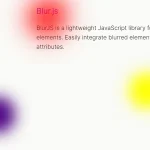 Create Dreamy Blur Effects With The BlurJS Library