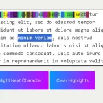 Highlight Ranges Within HTML Textareas – Lightweight Textarea Highlighter