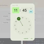 Google Material Inspired Time Picker Component – timepicker-ui