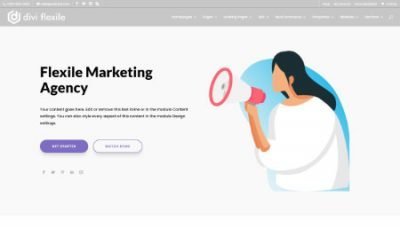 Divi flexile child theme for Divi